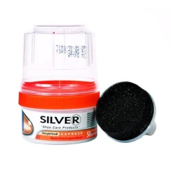 Krem-parıltı ayaqqablar üçün Silver 50 ml