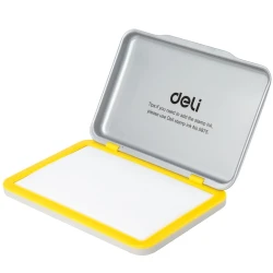Штемпельная подушка Deli 9875, 67x106 мм Штемпельная подушка Deli 9875, 67x106 мм