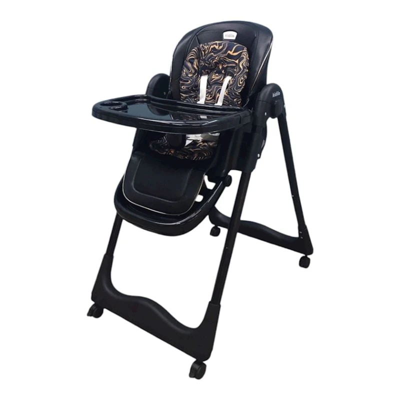 Детский стульчик для кормления Burbay TB-5820BC, черный, 85x50x26 см, 4 месяца+