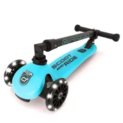 Самокат Scoot&Ride 3 LED Blueberry