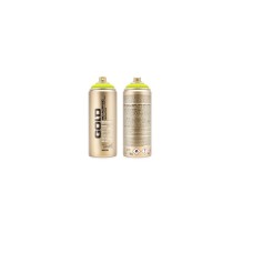 Akril sprey boya Montana Gold, fluoresent, F1000 Flash Yellow, 400 ml