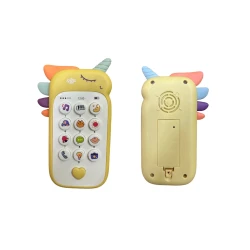 Игровой телефон 188-68, желтый, 10x5 см Игровой телефон 188-68, желтый, 10x5 см