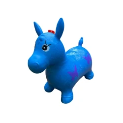 Кресло-качалка 25074-7-E-M, голубое, 55х25х50 см