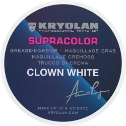Тональный крем Kryolan Supracolor Clown White, 30 г