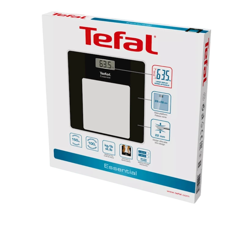 Весы напольные Tefal Essential Black Весы напольные Tefal Essential Black