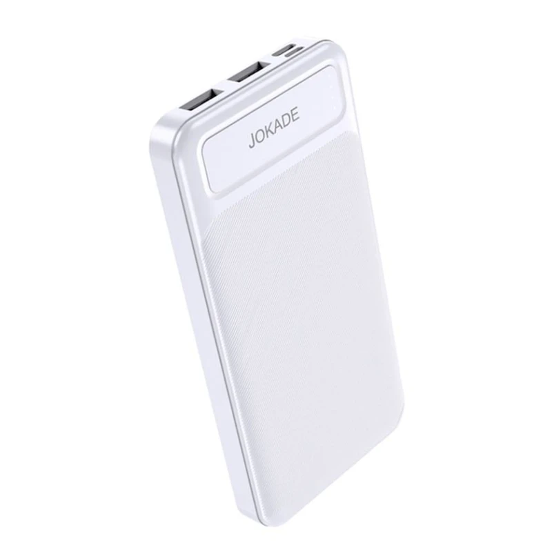 Внешний аккумулятор Jokade JG003 10000 mAh White Внешний аккумулятор Jokade JG003 10000 mAh White
