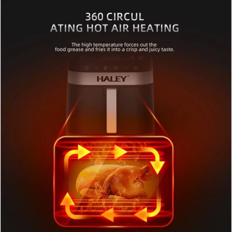Аэрофритюрница Haley HY-2514 7 л Аэрофритюрница Haley HY-2514 7 л