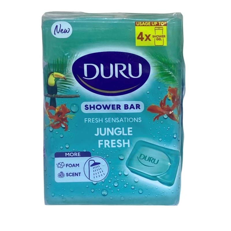 Туалетное мыло Duru Jungle Fresh, 4 x 150 г