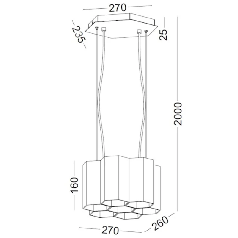 Подвесной светильник Lustore LSP369-GR Подвесной светильник Lustore LSP369-GR