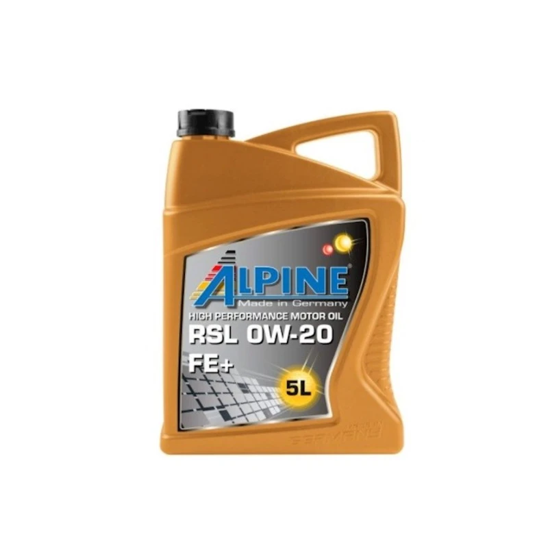Моторное масло Alpine RSL 0W-20 FE+, 5 л Моторное масло Alpine RSL 0W-20 FE+, 5 л