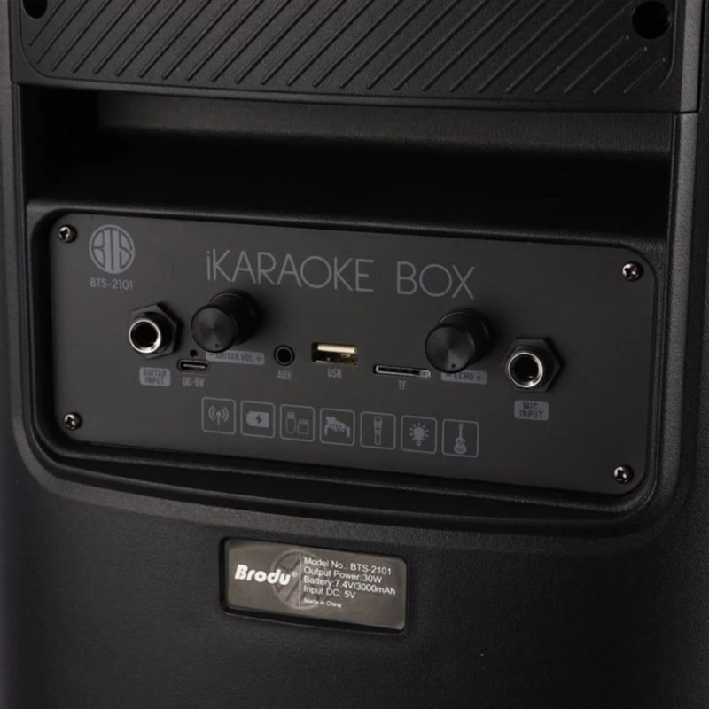 Dinamik Brodu BTS-2101 30W mikrofonlu
