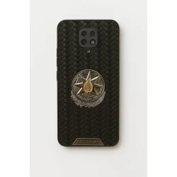 Чехол для Xiaomi Redmi Note 9S, Note 9 Pro, эмблема, черный