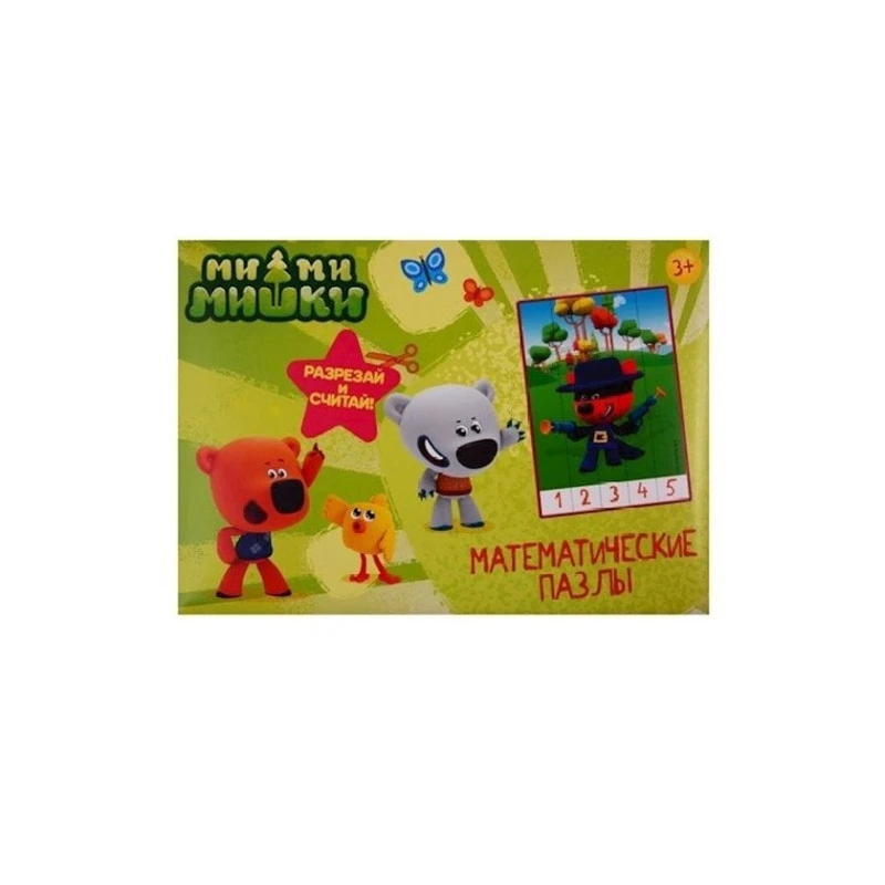Математические пазлы Проф-Пресс Ми-Ми-Мишки Математические пазлы Проф-Пресс Ми-Ми-Мишки
