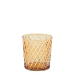 Стакан Hom-me 106799, 380 мл, стекло, золотистый