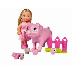 Игровой набор Evi Love Simba Беременная свинка с поросятами