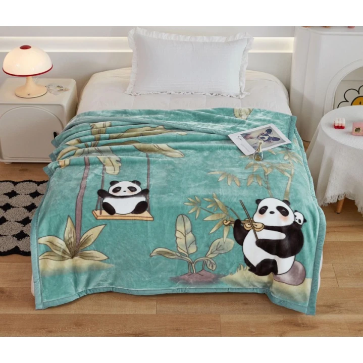 Uşaqlar üçün pled-örtük Arya SHA-00005986, 150x210 sm, ipək/bambuk, rəngbərəng Uşaqlar üçün pled-örtük Arya SHA-00005986, 150x210 sm, ipək/bambuk, rəngbərəng