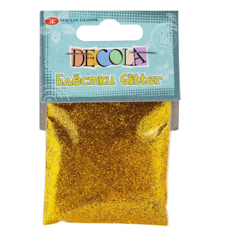 Блестки декоративные Невская палитра, 0.3 мм, 20 г, старое золото Блестки декоративные Невская палитра, 0.3 мм, 20 г, старое золото
