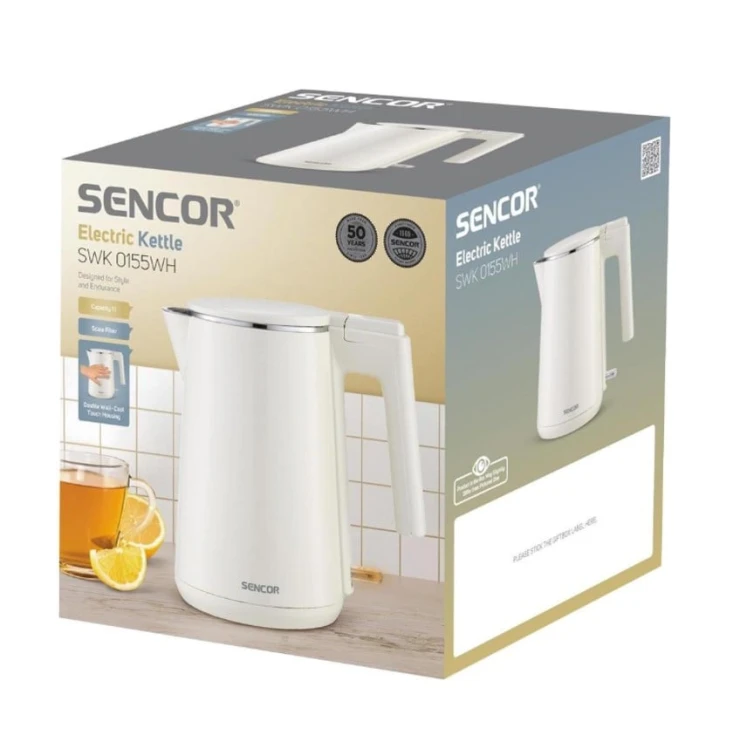 Elektrik çaydan Sencor SWK 0155WH