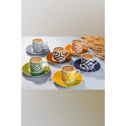 Набор кофейный Kutahya Porselen Legacy RU12KT02011424, 90 мл, 12 предметов Набор кофейный Kutahya Porselen Legacy RU12KT02011424, 90 мл, 12 предметов