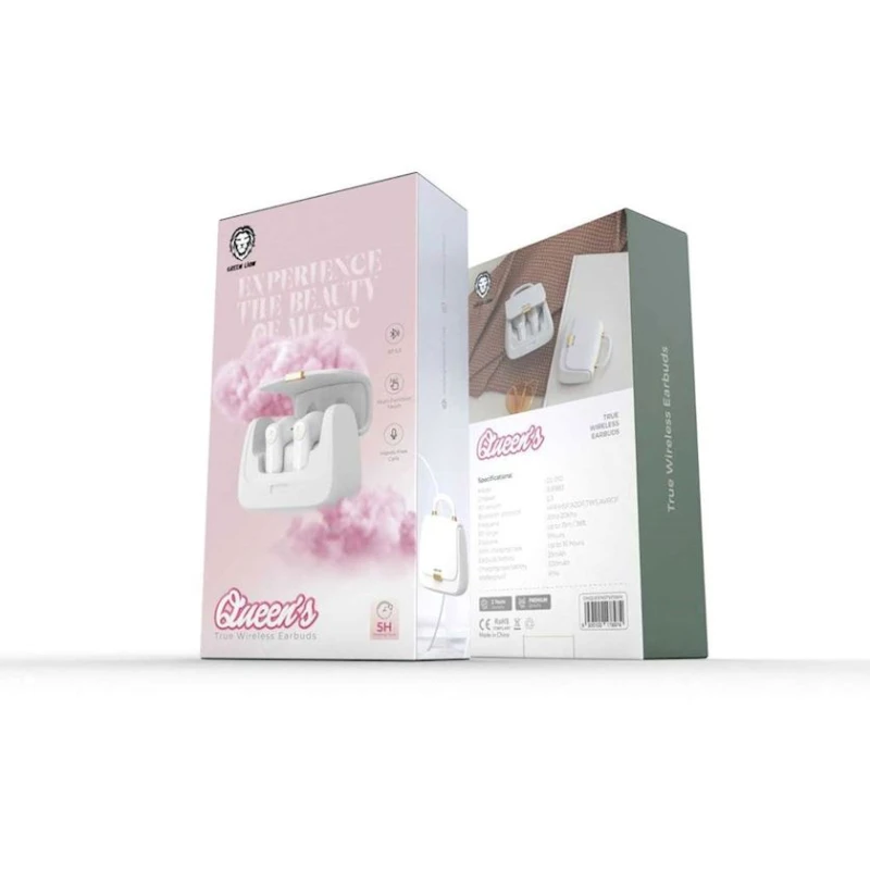 Беспроводные наушники Green Lion Queen's TWS White Беспроводные наушники Green Lion Queen's TWS White