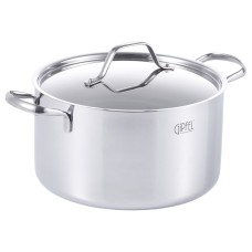 Qazan Gipfel Galaxy, 24 sm, 6 l, paslanmayan polad, gümüşü