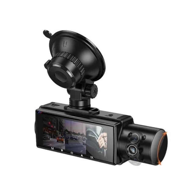 Видеорегистратор Hoco DI61 с 3 камерами Видеорегистратор Hoco DI61 с 3 камерами