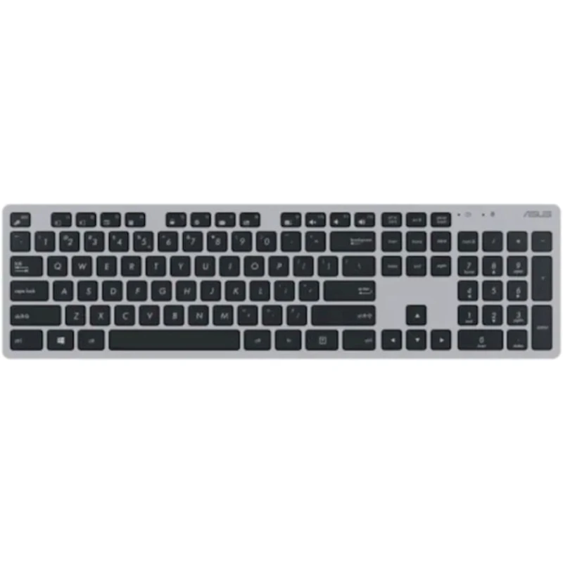 Комплект клавиатура и мышь Asus W5000 Grey (90XB0430-BKM1V0)