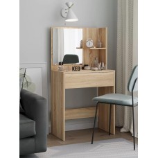 Kosmetika masası 130x40x65 sm, LDSP, somona
