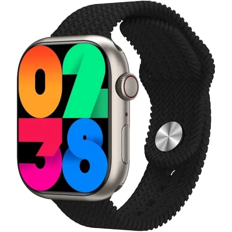 Умные часы Smart Watch HK9 Pro Max Silver Black Умные часы Smart Watch HK9 Pro Max Silver Black