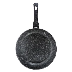 Tava Cegeco 101095, dairəvi, 30 sm, qranit, qara