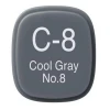 Mətn markeri Copic Classic C-8 No.8, Cool Gray