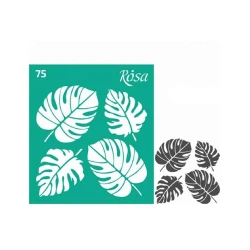 Трафарет Rosa Talent №75 Текстуры, самоклеящийся, 9x10 см