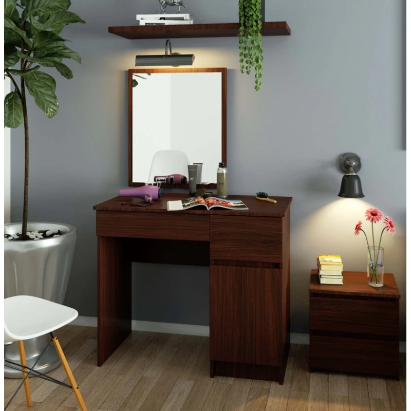 Туалетный столик Art Mebel 83, ламинат, венге, 120x90x50 см Туалетный столик Art Mebel 83, ламинат, венге, 120x90x50 см