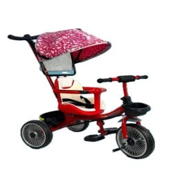 Uşaqlar üçün üçtəkərli velosiped BB-264, 3-5 yaş, qırmızı