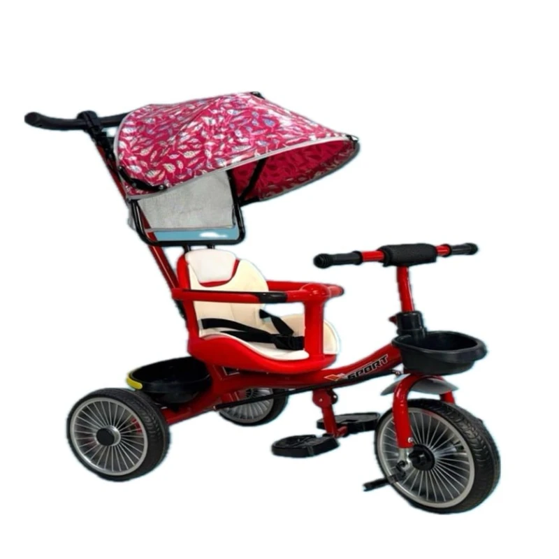 Uşaqlar üçün üçtəkərli velosiped BB-264, 3-5 yaş, qırmızı