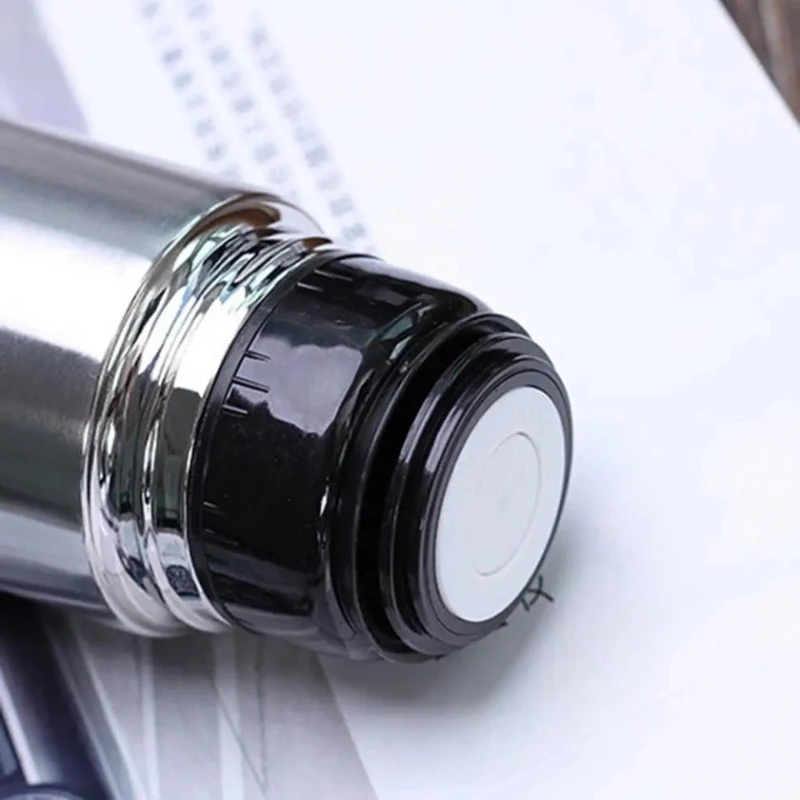 Termos, paslanmayan polad, gümüşü, 1000 ml