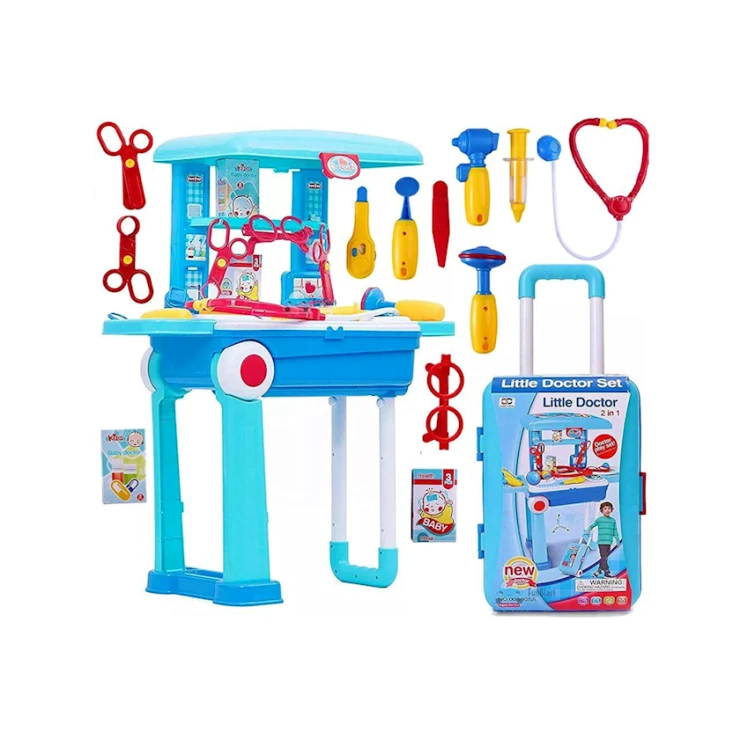 Играем в медика Toys Baku M0381, синий