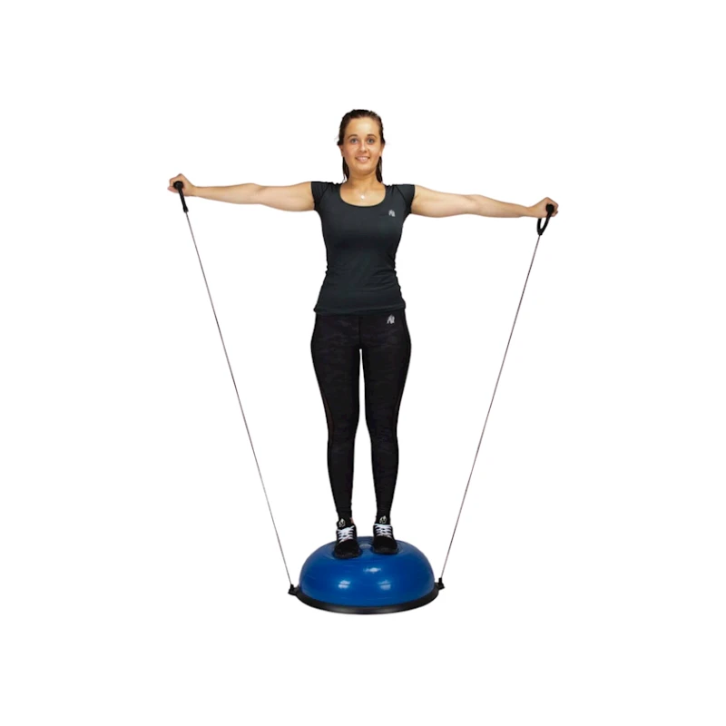 Балансировочная полусфера Gymnic 1618/1, 46 см, голубой