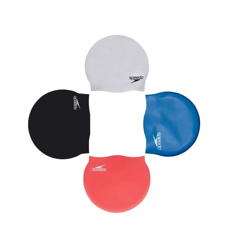 Шапочка для плавания Speedo 031566 1317, унисекс, черный, универсальный Шапочка для плавания Speedo 031566 1317, унисекс, черный, универсальный