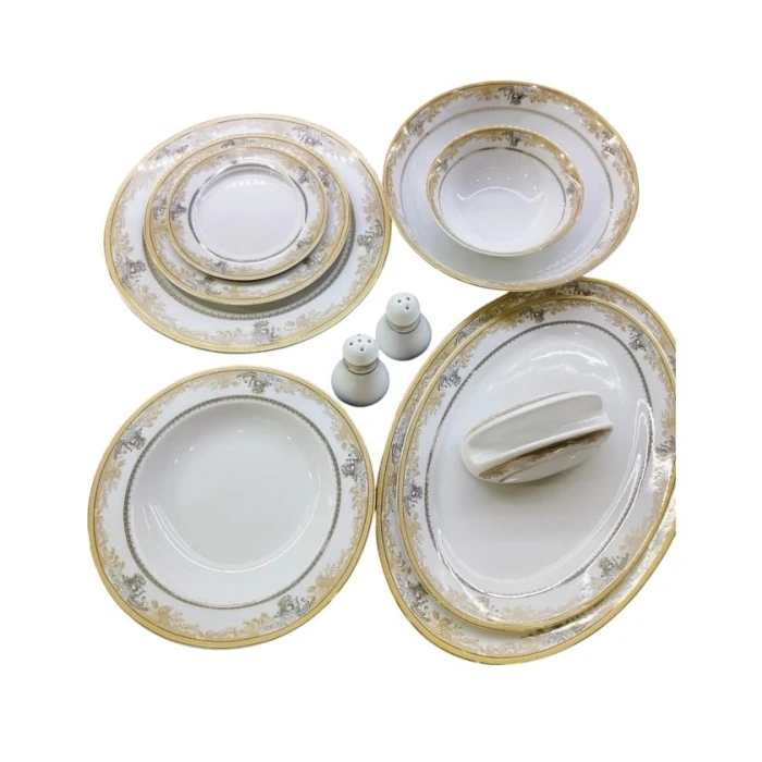 Сервиз обеденный PC-0079, белый