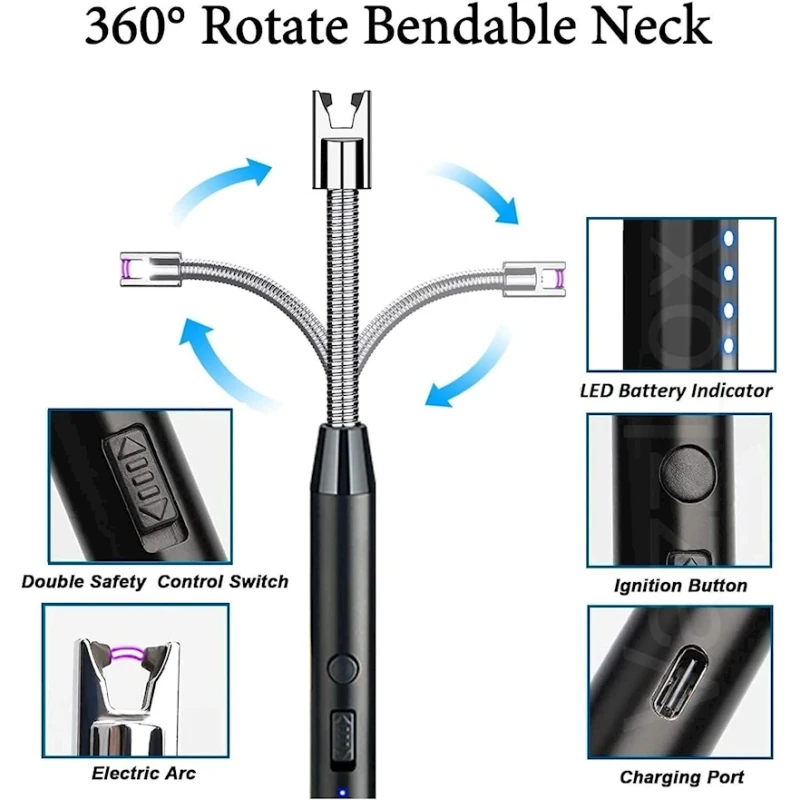 Кухонная зажигалка Hiwaga USB Rechargeable Кухонная зажигалка Hiwaga USB Rechargeable