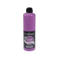 Akril boya Cadence Hybrid Acrylic for Multisurfaces H-107 Hazeran purple 500 ml