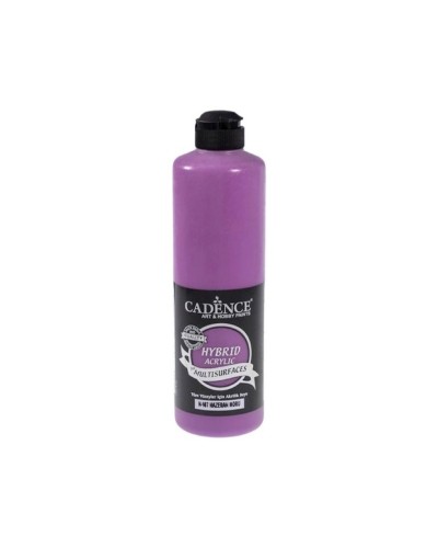 Akril boya Cadence Hybrid Acrylic for Multisurfaces H-107 Hazeran purple 500 ml