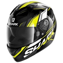 Motosikl dəbilqəsi Shark Ridill 1.2 Phaz KYW, termoplastik, qara/sarı/ağ, ölçü L