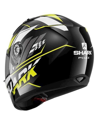 Motosikl dəbilqəsi Shark Ridill 1.2 Phaz KYW, termoplastik, qara/sarı/ağ, ölçü L