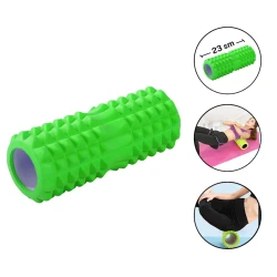 Массажный ролик с шипами Gymnic 1004/2, зеленый, 23 см