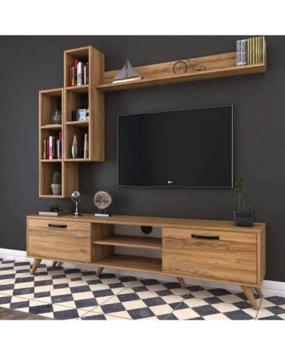 TV üçün tumba 025, LDSP, qəhvəyi