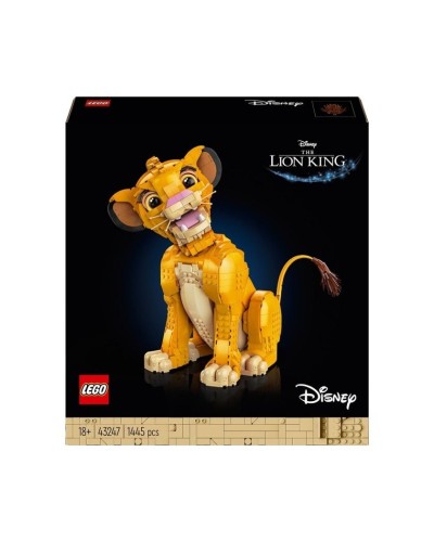 Konstruktor LEGO Disney Young Simba the Lion King 43247, 1445 parça, 18 yaşdan