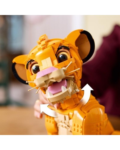 Konstruktor LEGO Disney Young Simba the Lion King 43247, 1445 parça, 18 yaşdan