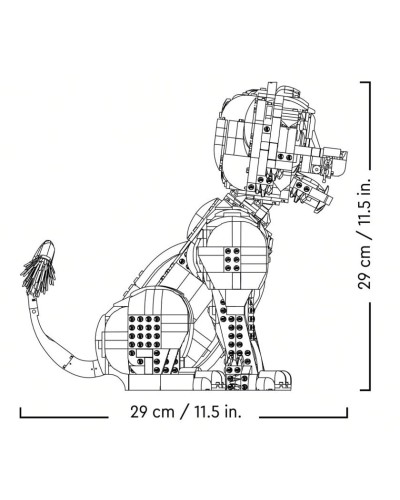 Konstruktor LEGO Disney Young Simba the Lion King 43247, 1445 parça, 18 yaşdan